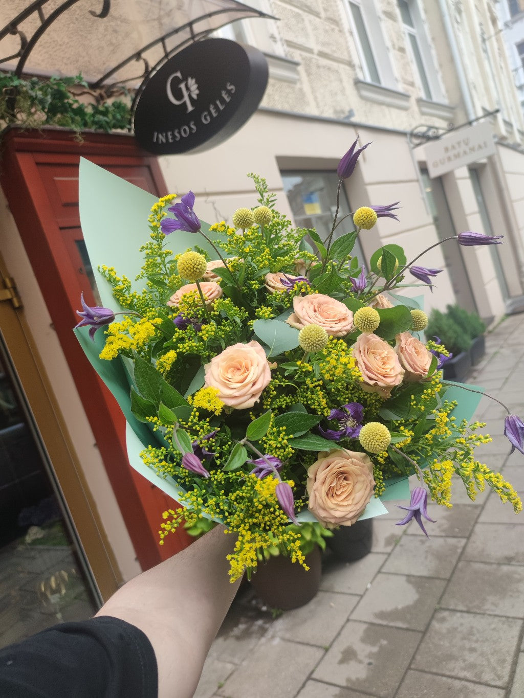 Kraspedijų puokštė