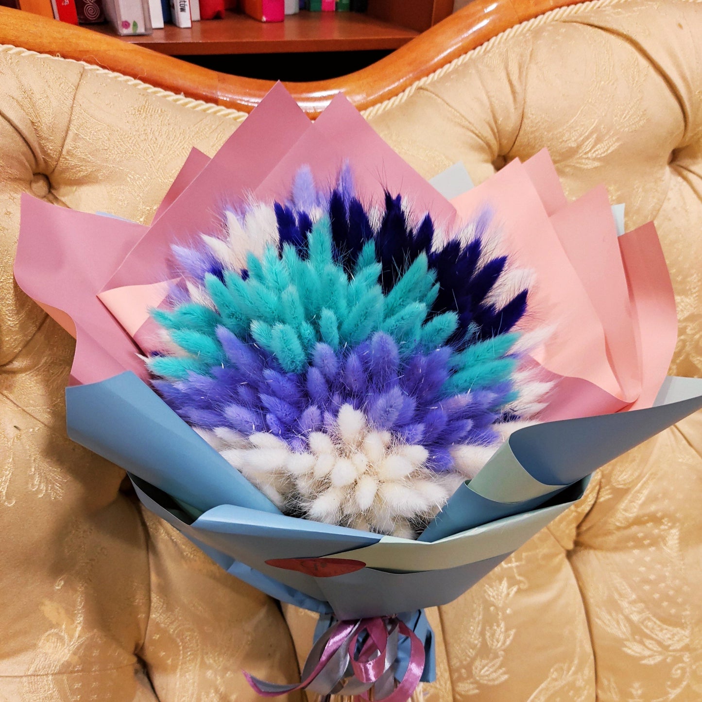 Kiškio uodegėlių puokštė