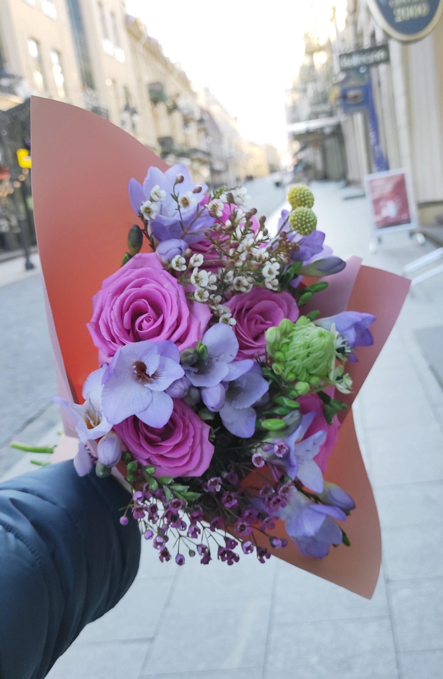 Nedidelės puokštės nuotrauka