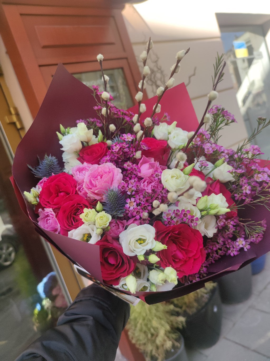 Rudeninių atspalvių gėlės