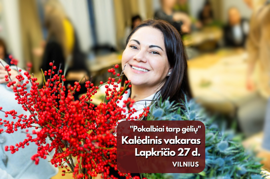 Kūrybinis vakaras Lapkričio 27 d.